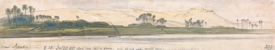 Cerca de Asuán de Edward Lear